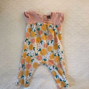 Tea Collection Florida Citrus Romper 6-9m